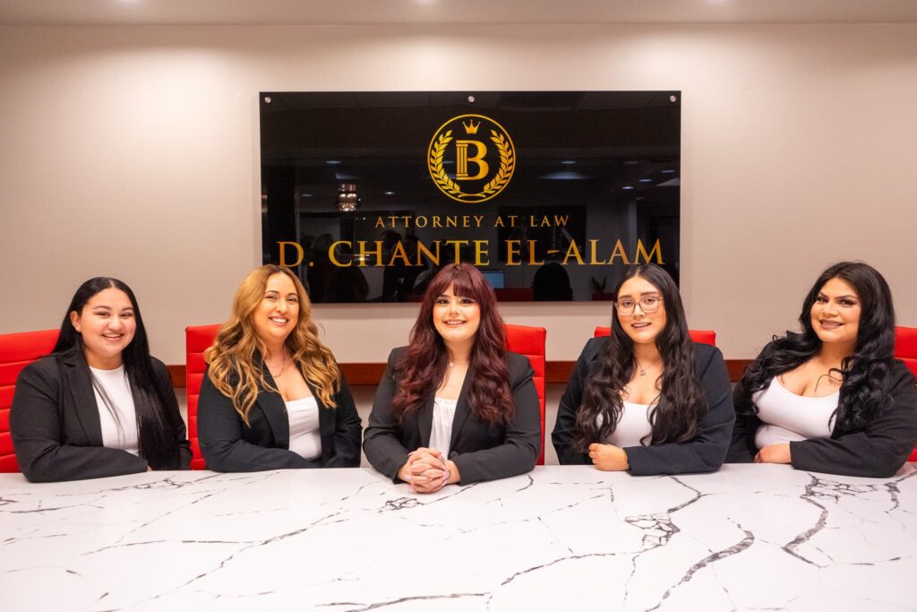 Attorney D. Chante El-Alam With Her Team