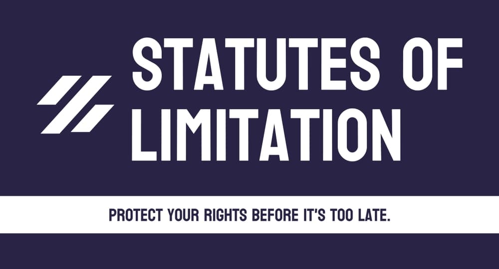 Statutes of Limitations: Legal action timeframes.
